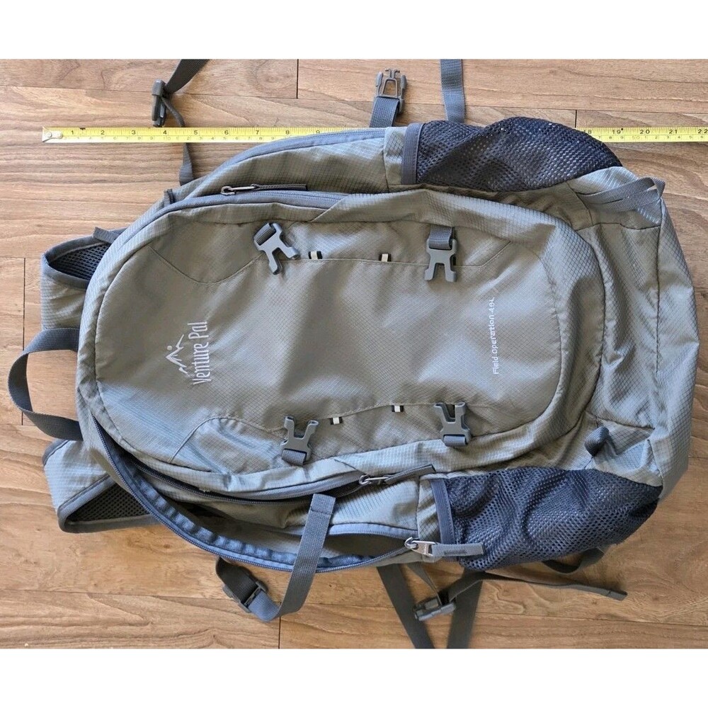 Venture Pal 40L Packable Hiking Backpack Gray Lightweight Travel Daypack